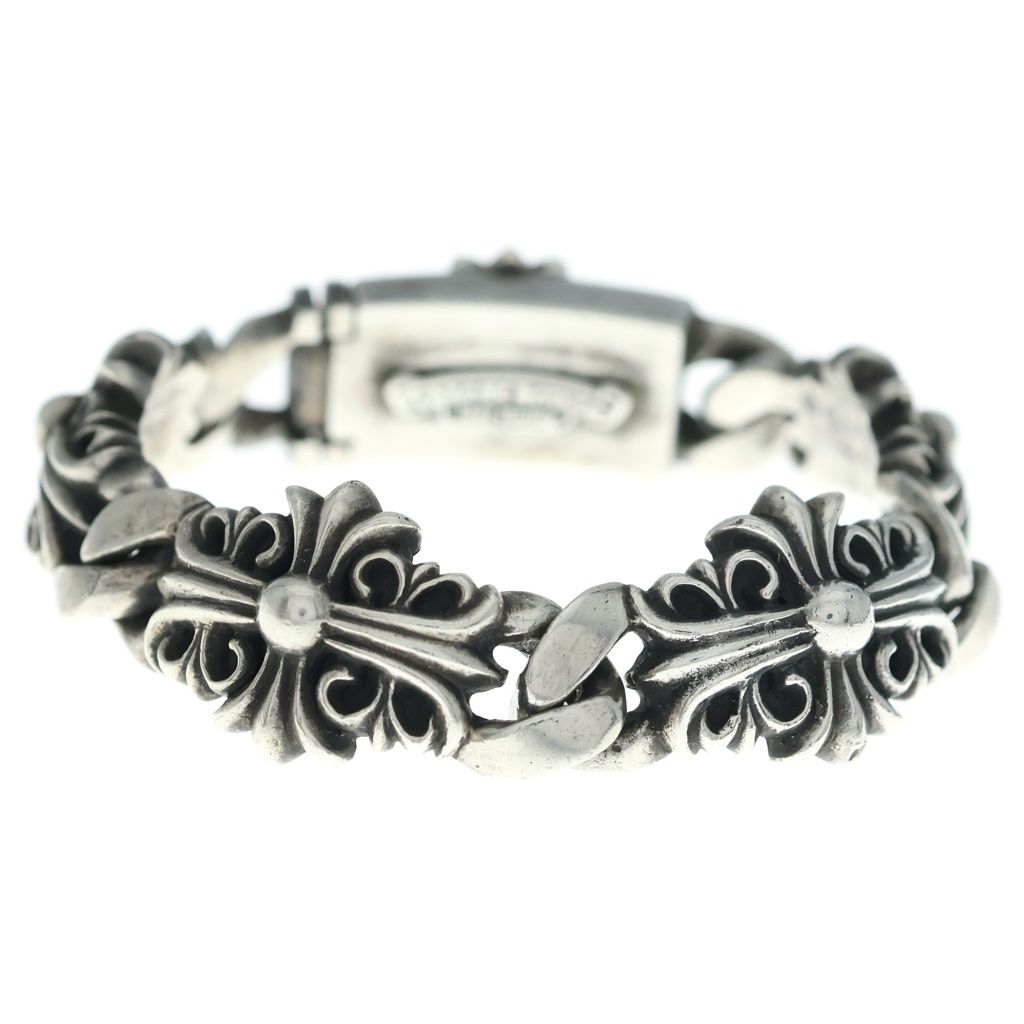 Chrome Hearts Keeper Link Silver Bracelet — view 2