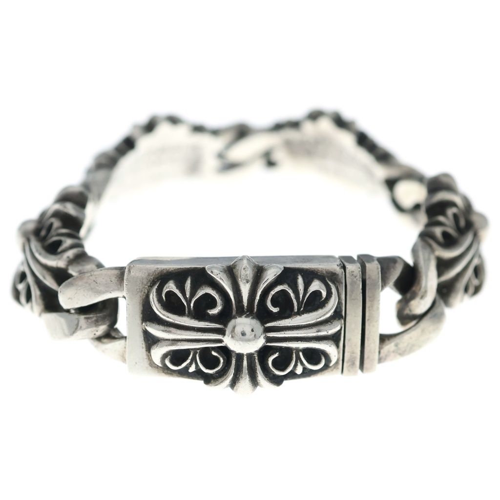 Chrome Hearts Keeper Link Silver Bracelet — view 4