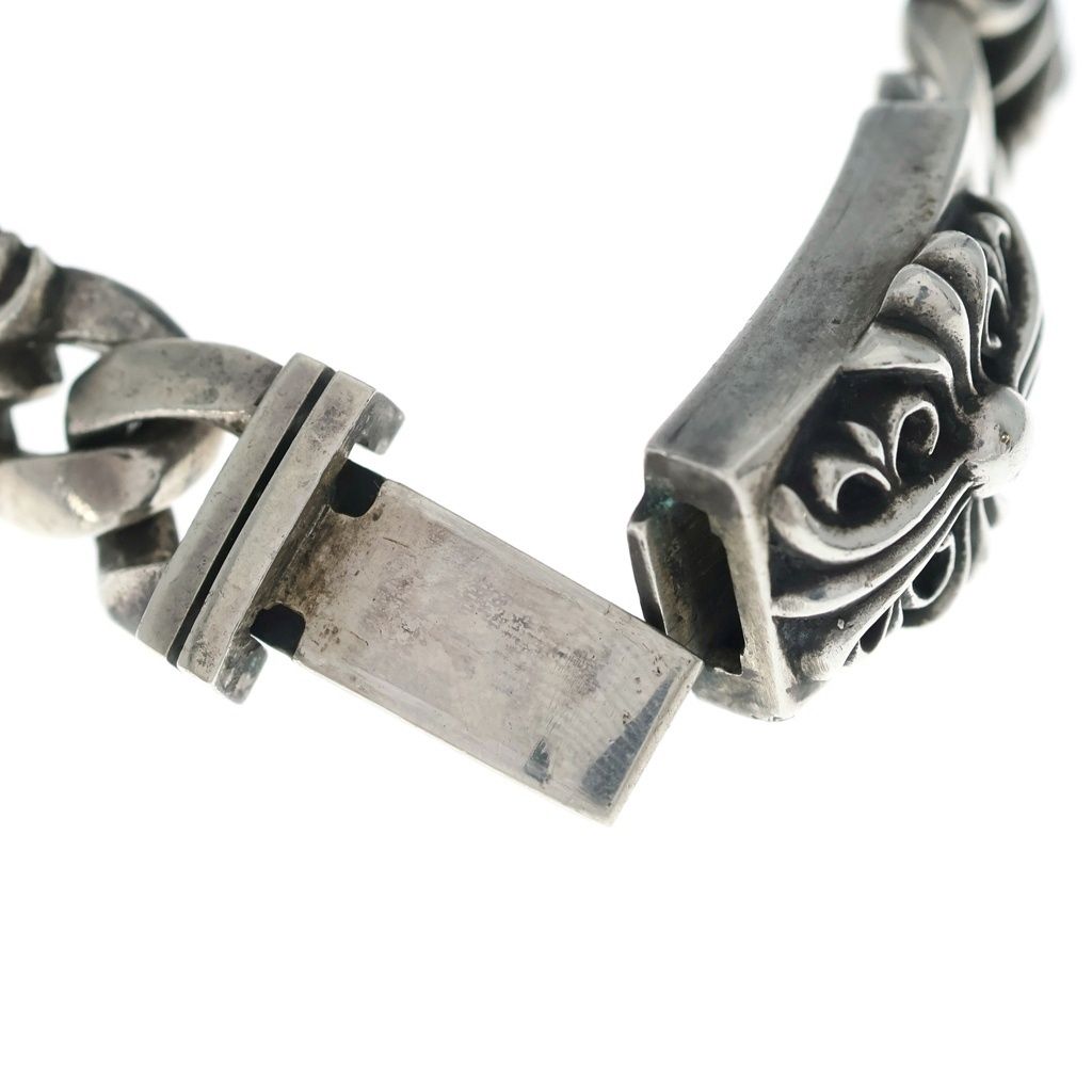 Chrome Hearts Keeper Link Silver Bracelet — view 6