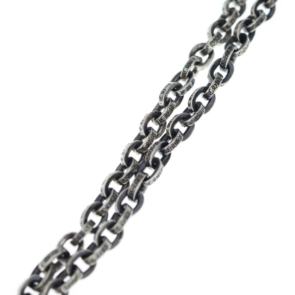 Chrome Hearts Paper Chain 18 Necklace Silver — view 3