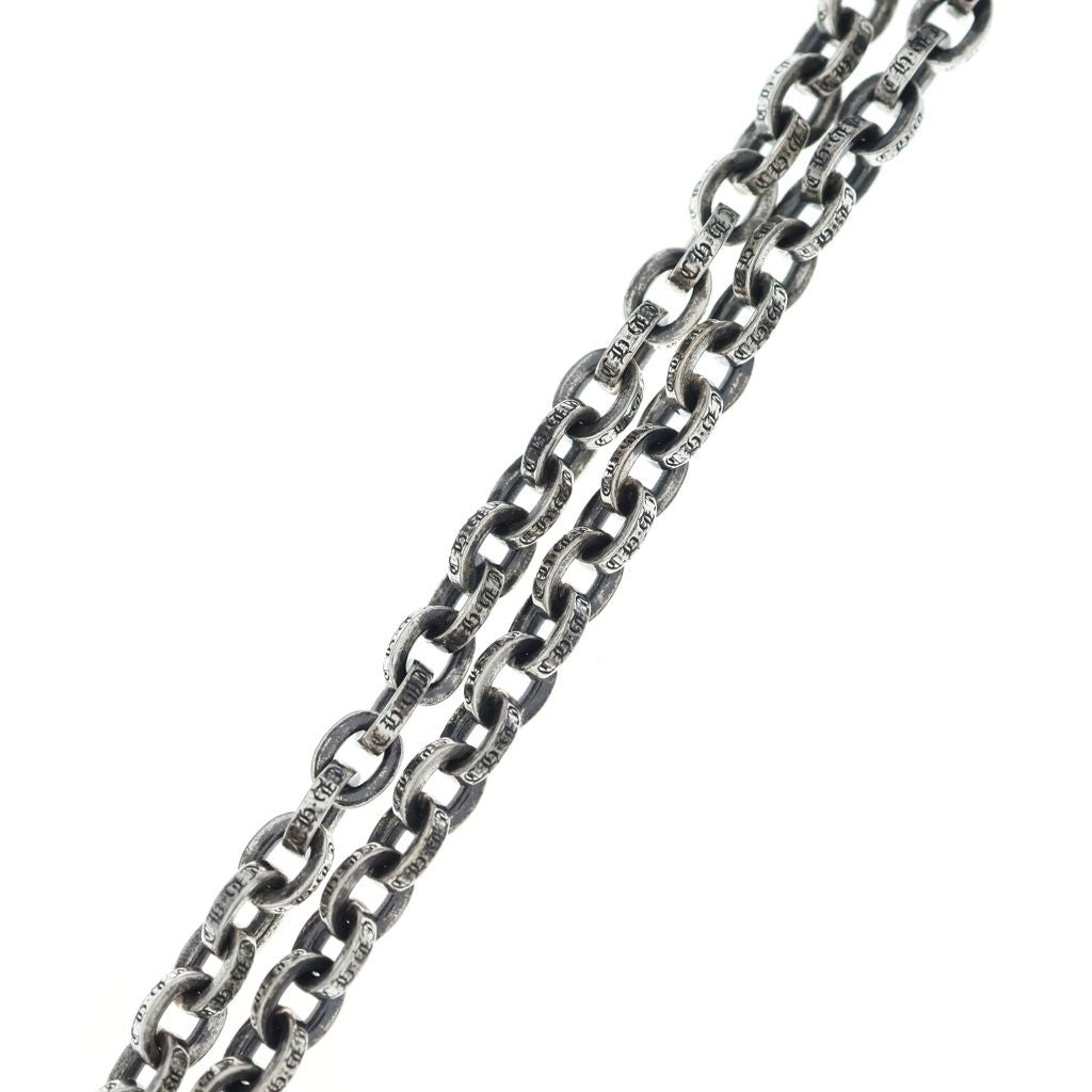 Chrome Hearts Paper Chain 18 Necklace Silver — view 3