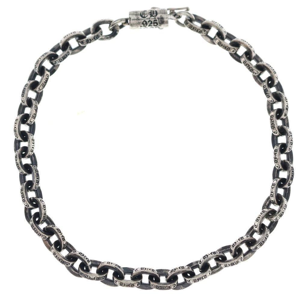 Chrome Hearts Paper Chain Bracelet Silver