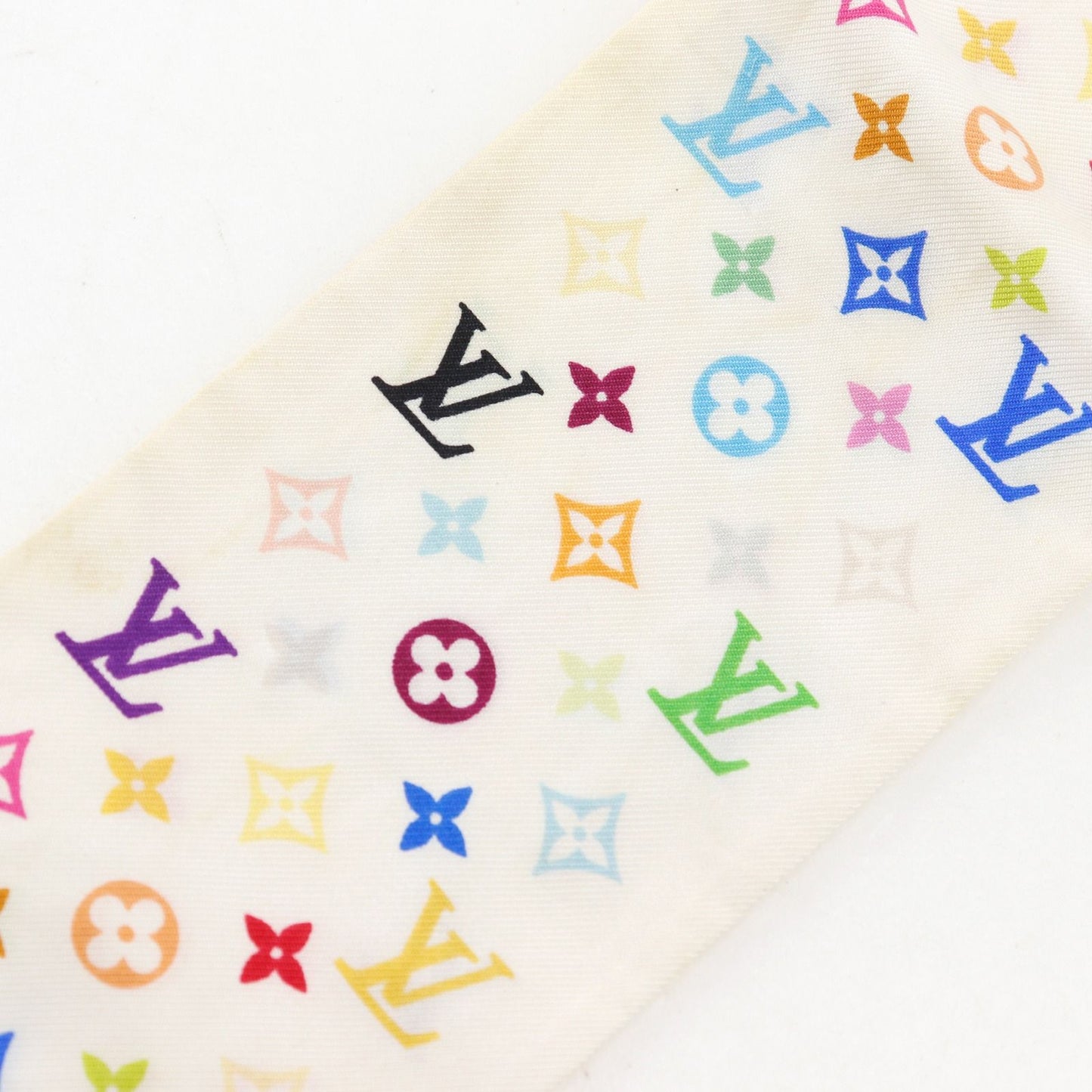 Louis Vuitton Bandeau Monogram Silk Multicolor Scarf — view 6