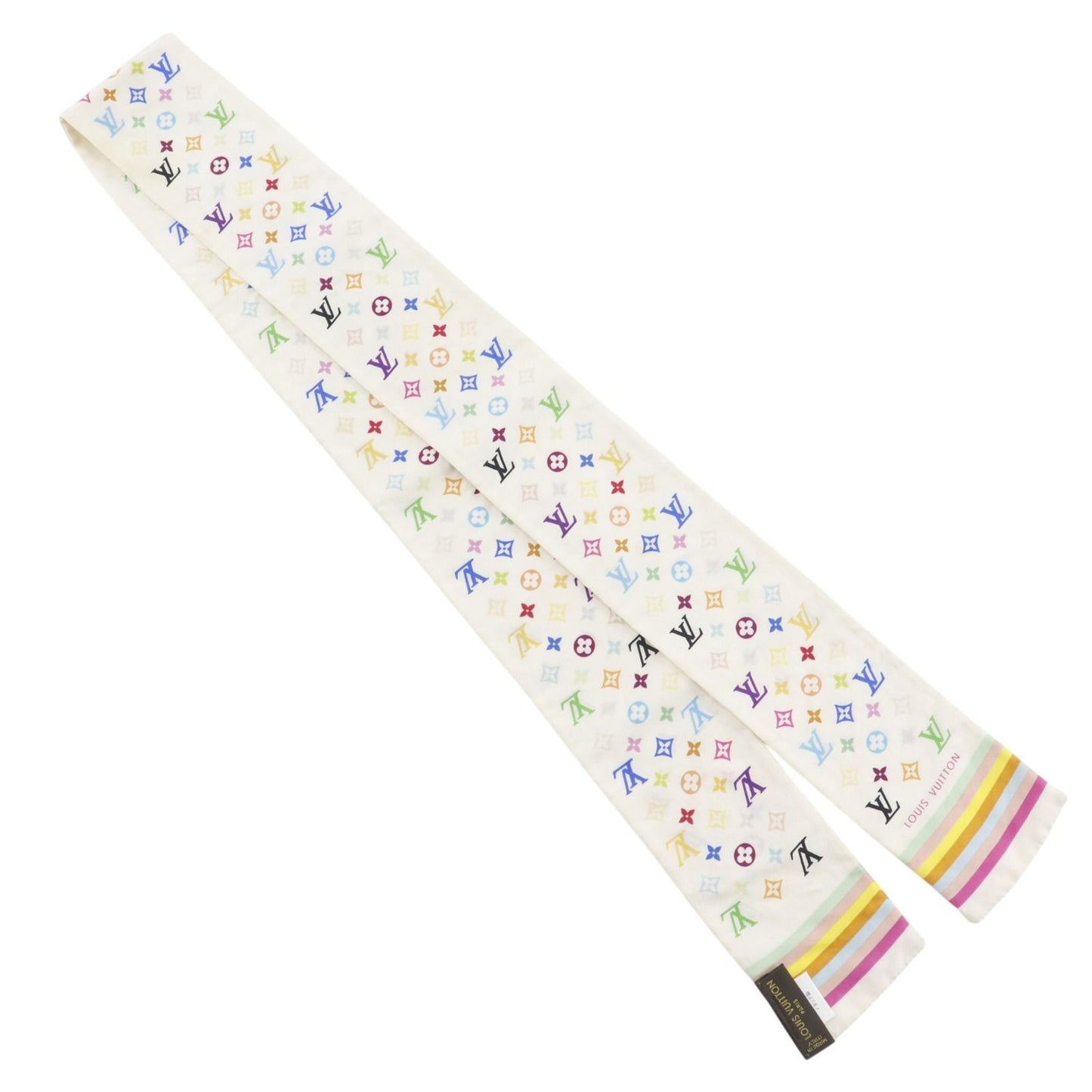 Louis Vuitton Bandeau Monogram Silk Multicolor Scarf