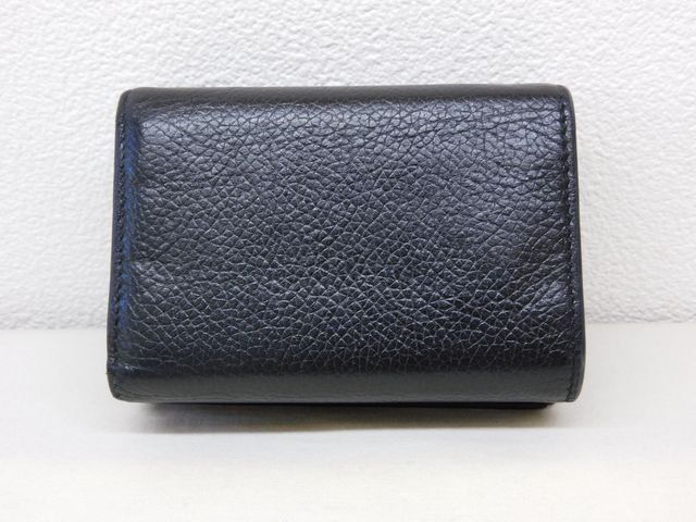 Balenciaga Compact Wallet Black Leather — view 2