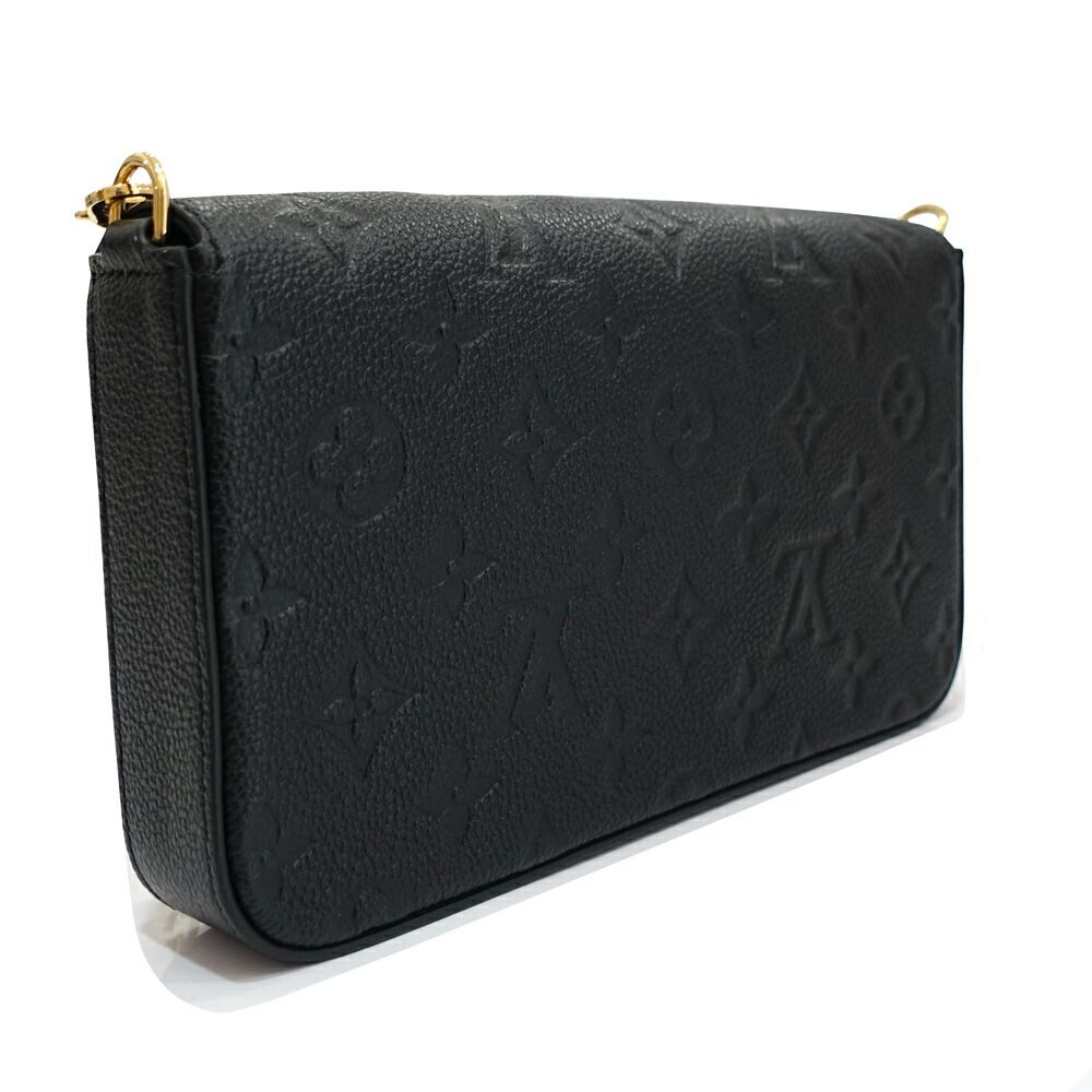 Louis Vuitton Pochette Felicity Chain Wallet Monogram Empreinte Gold — view 2