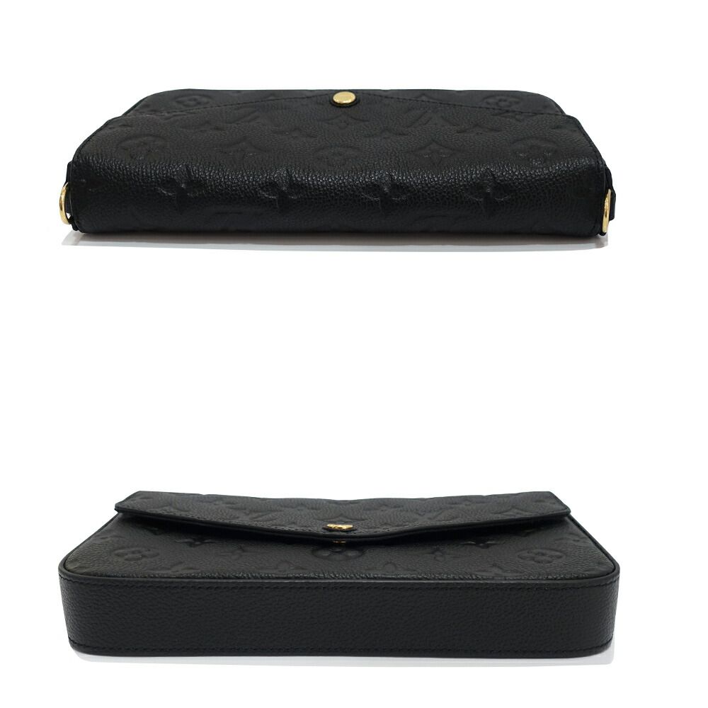 Louis Vuitton Pochette Felicity Chain Wallet Monogram Empreinte Gold — view 3