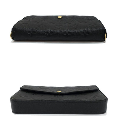 Louis Vuitton Pochette Felicity Chain Wallet Monogram Empreinte Gold — view 3