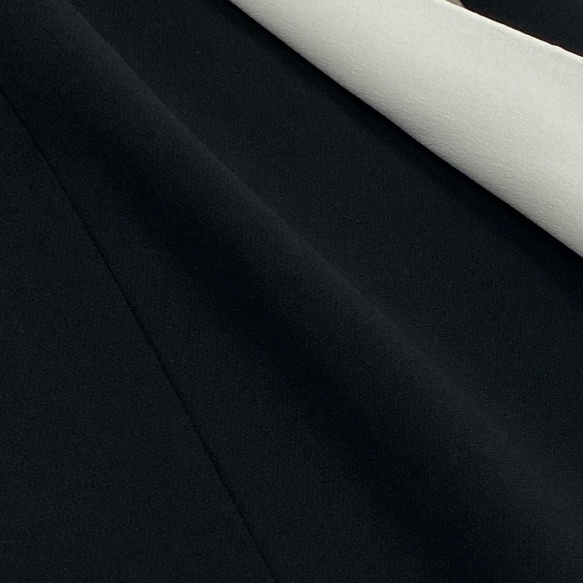 Max Mara Silk Contrast All in One Sleeveless Stretch 40 Black Dress — view 6