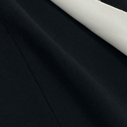 Max Mara Silk Contrast All in One Sleeveless Stretch 40 Black Dress — view 6