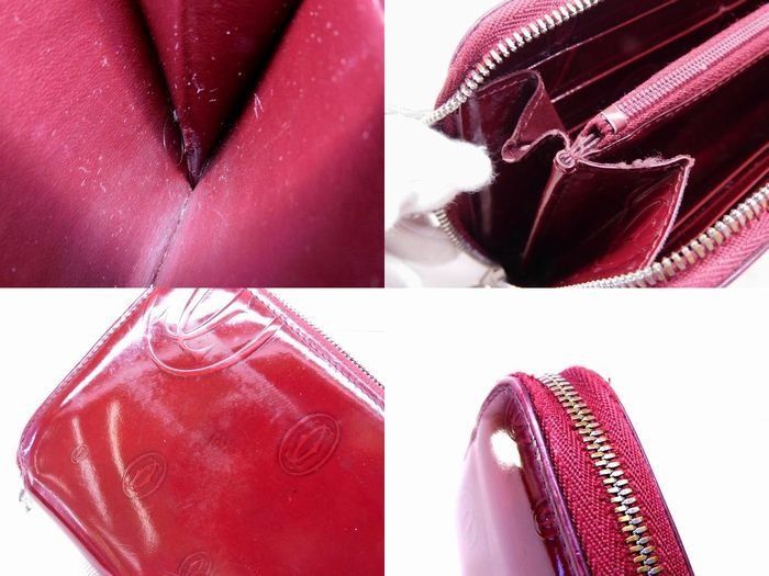 Cartier Wallet Happy Birthday Bordeaux Zip Around — view 4