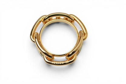 Hermes Scarf Ring Holder Chaine D'ancre Gold — view 3