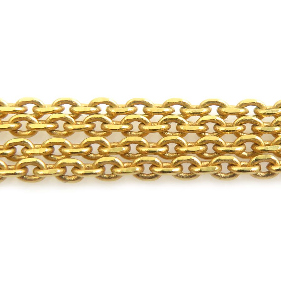 Celine Necklace Trio Gold — view 4