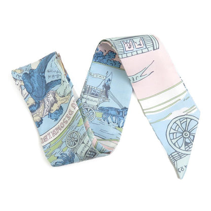 Hermes Twilly Scarf Blue — view 2