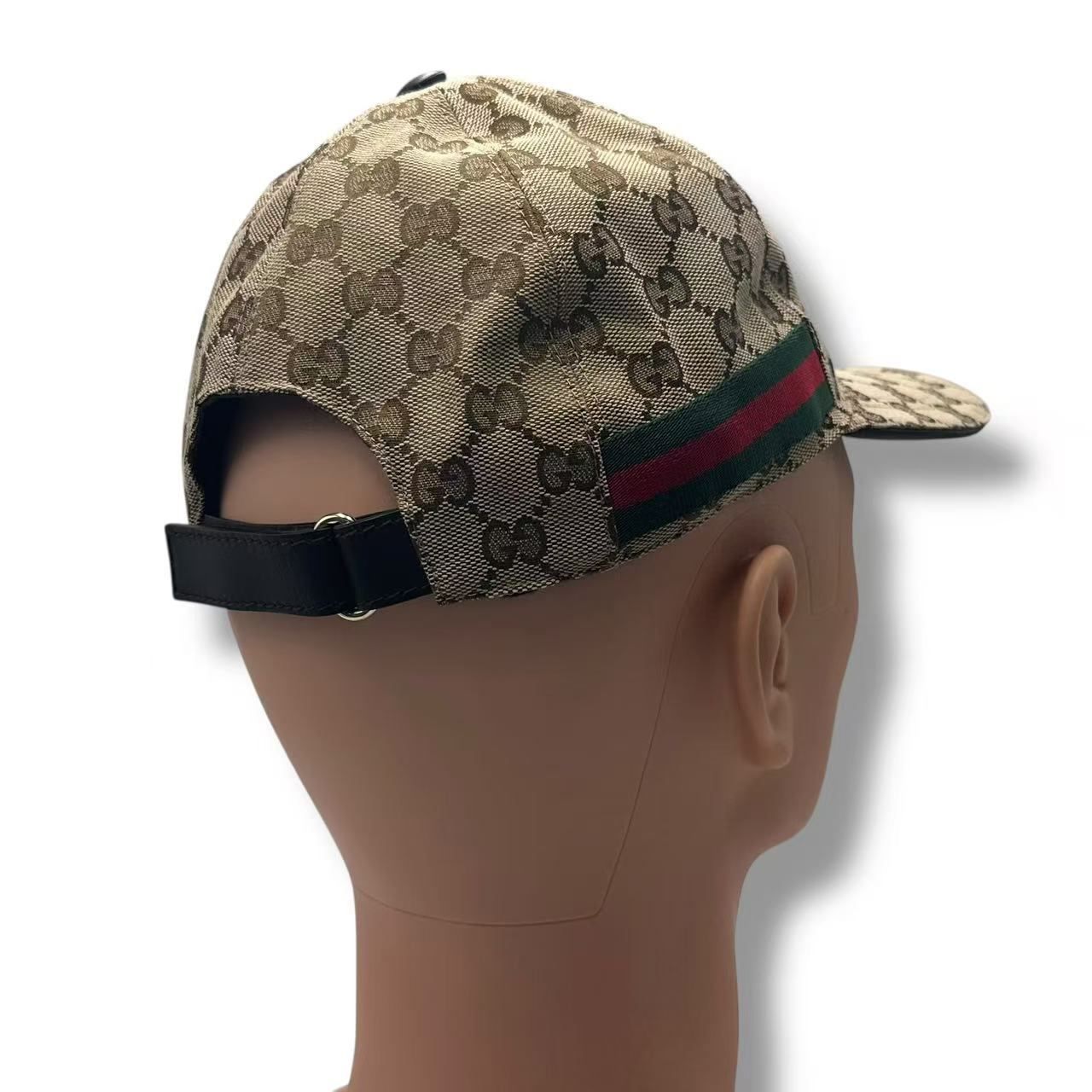 Gucci Hat Baseball Cap GG Canvas Brown — view 3
