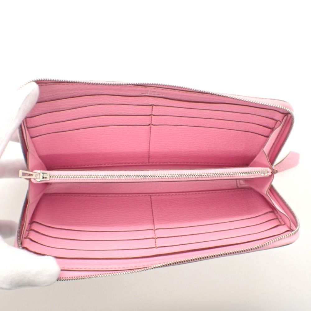 Hermes Azap Wallet Pink — view 6
