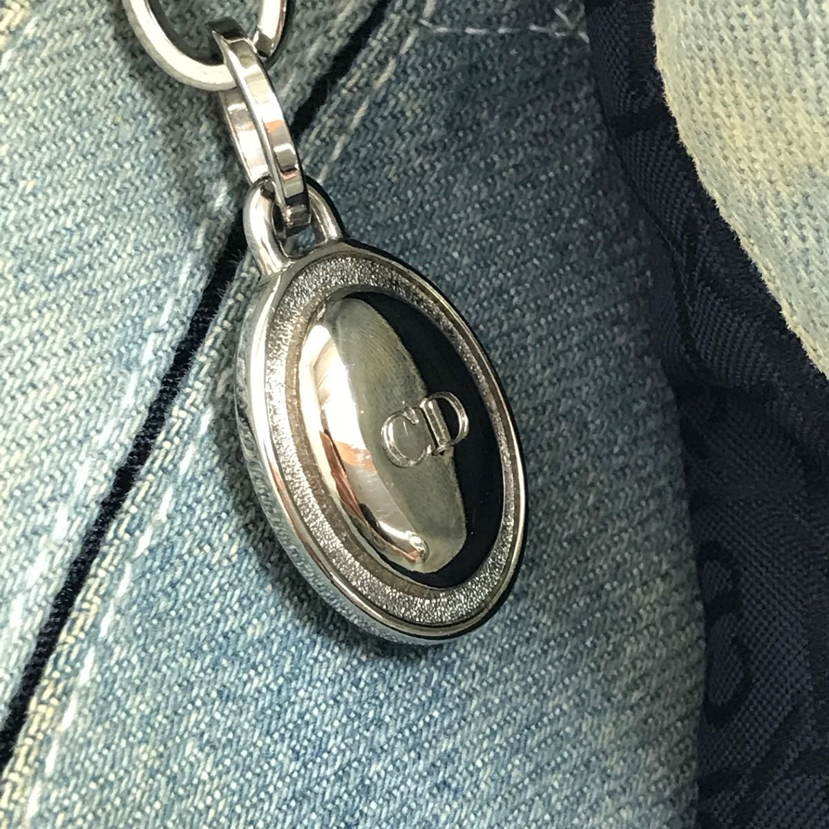 Dior Handbag Lady Cannage Denis Stained Light Blue — view 6
