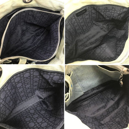 Dior Handbag Lady Cannage Denis Stained Light Blue — view 8