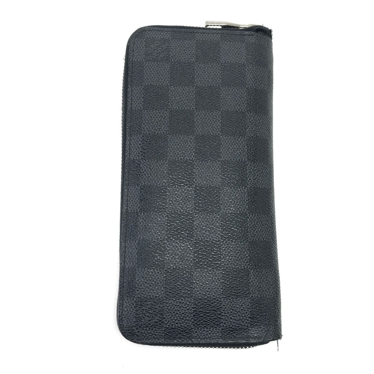 Louis Vuitton Wallet Damier Graphite Zippy Vertical Gray — view 2