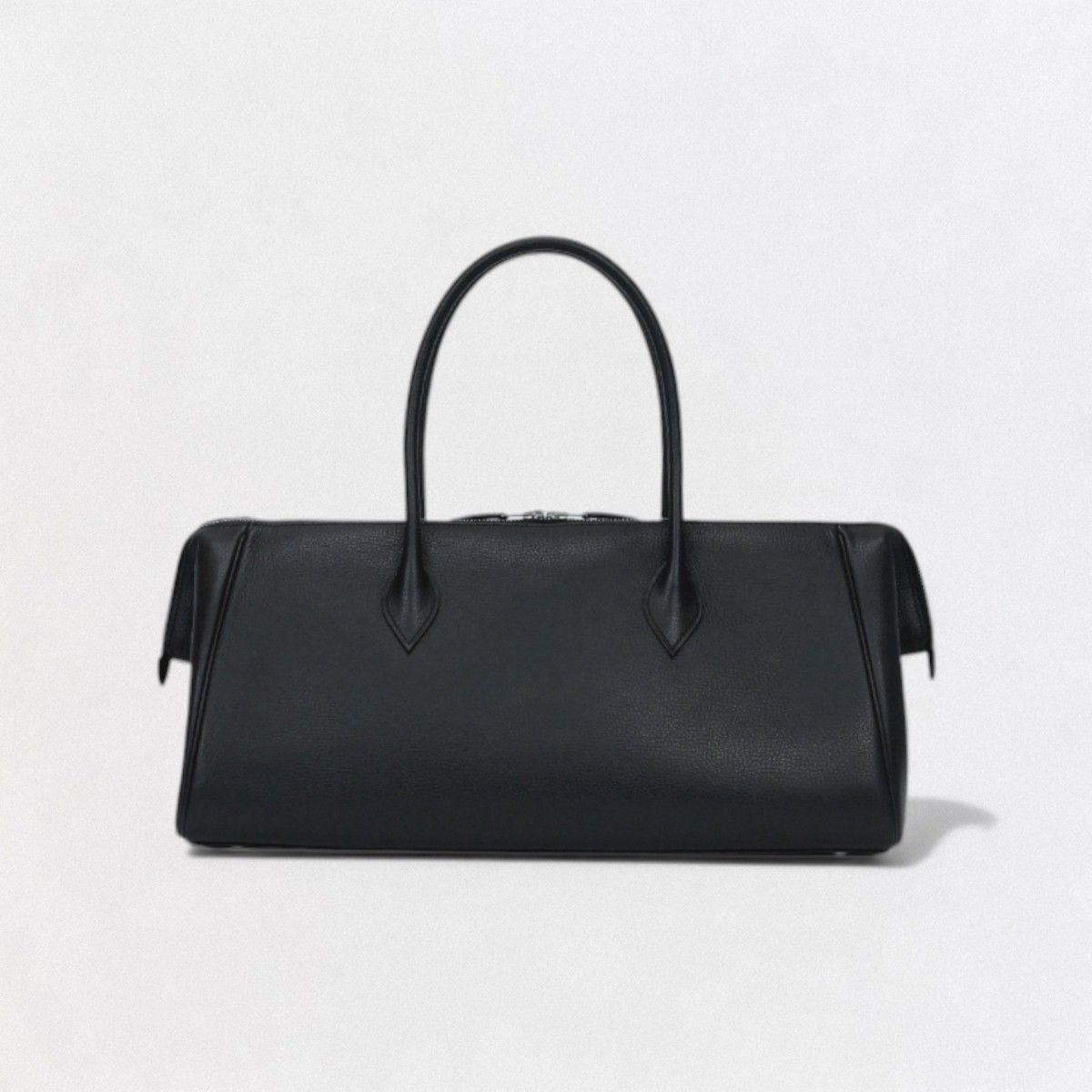 Hermes Paris Bombay 40 Tote Sully Eger Noir Black Silver Handbag — view 3