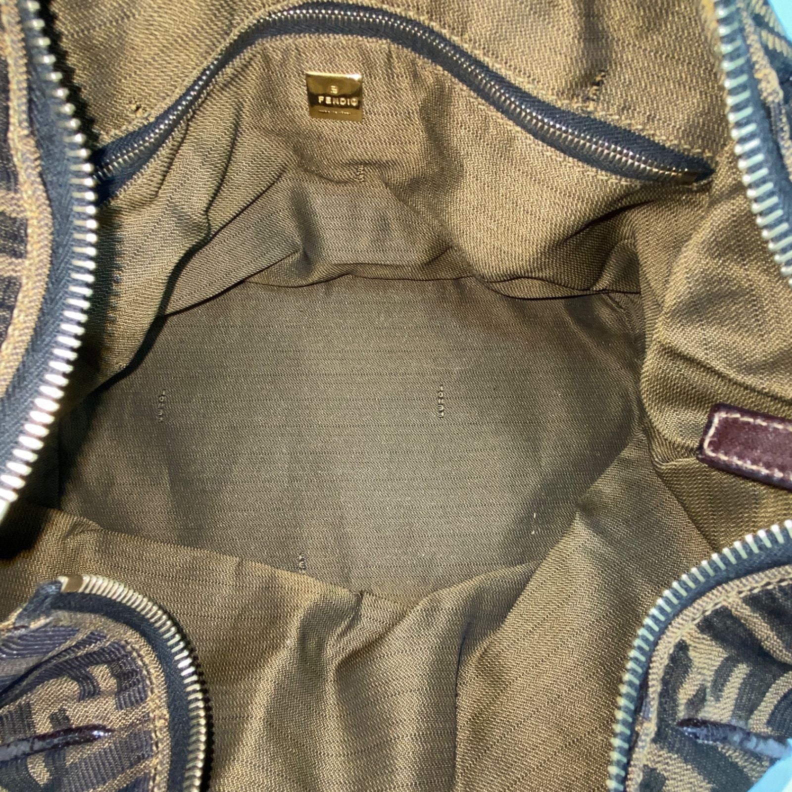 Fendi Handbag Zucca Travel — view 9