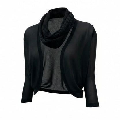 Chanel Neck Wrap Cardigan