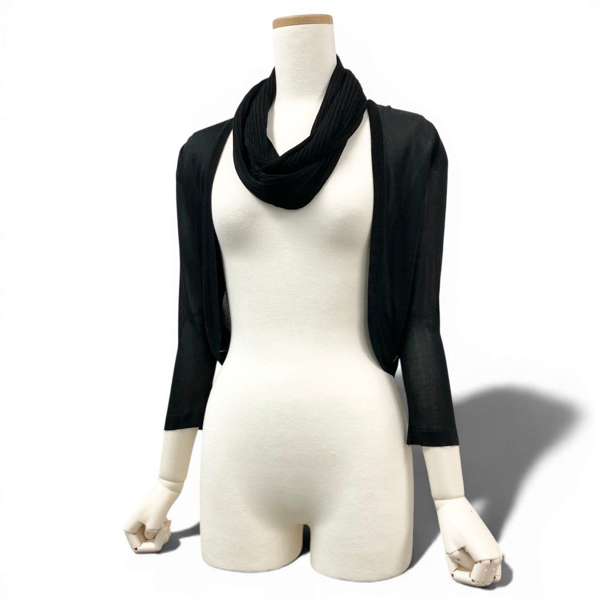 Chanel Neck Wrap Cardigan — view 2