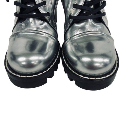 Louis Vuitton Star Trail Line Short Boots Monogram Silver — view 3