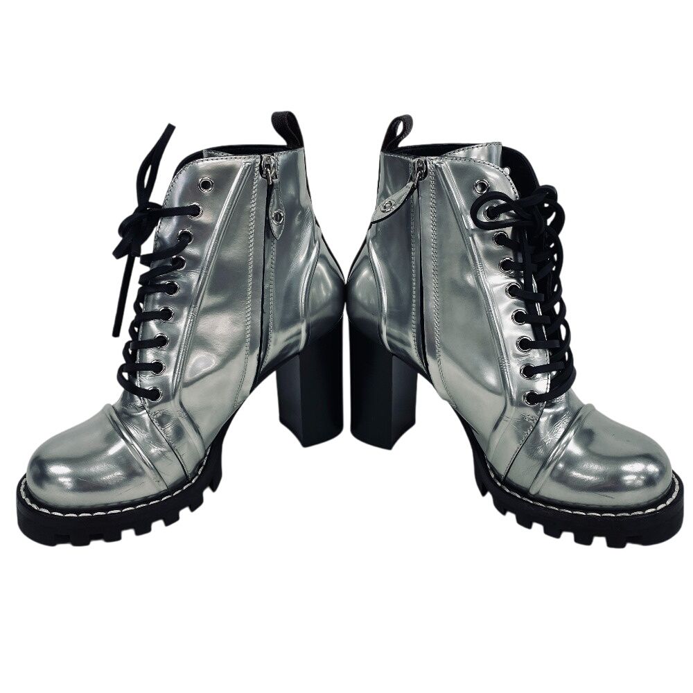 Louis Vuitton Star Trail Line Short Boots Monogram Silver — view 5