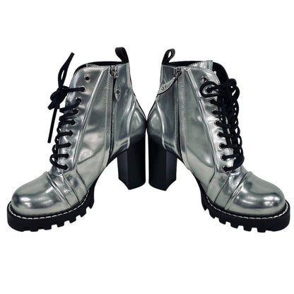 Louis Vuitton Star Trail Line Short Boots Monogram Silver — view 5