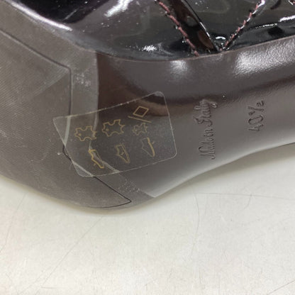 Louis Vuitton Short Boots Patent Leather Bordeaux — view 7