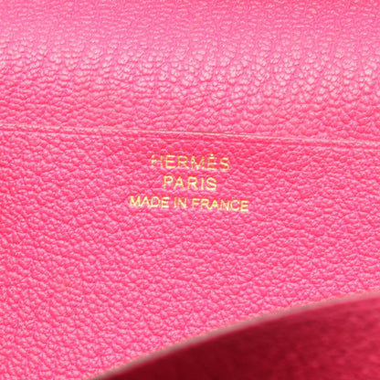 Hermes Bi Foldlong Wallet Bearn Souffle shaw — view 5