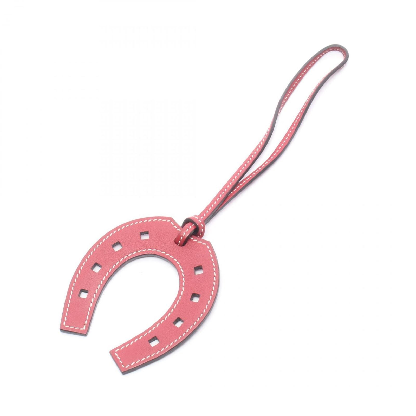 Hermes Charm Paddock Shu sush Ruby Keychain