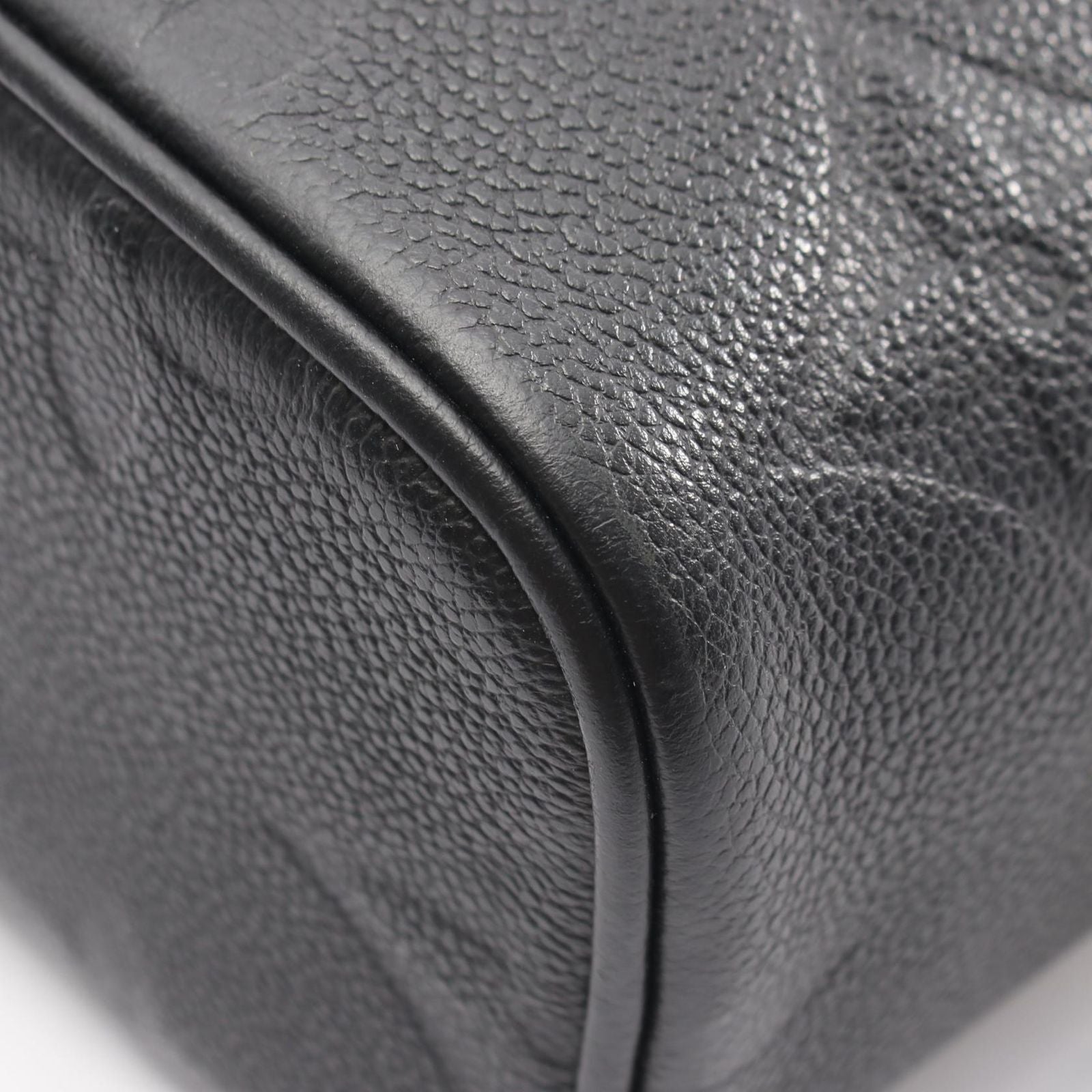 Louis Vuitton Handbag PM Monogram Empreinte Noir 2-Way Leather Vanity PM — view 6