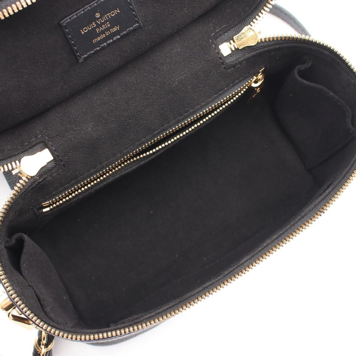 Louis Vuitton Handbag PM Monogram Empreinte Noir 2-Way Leather Vanity PM — view 3