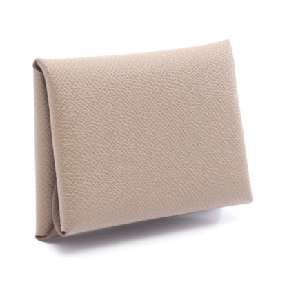 Hermes Coin Case Calviduo Etoupe Calvi — view 2