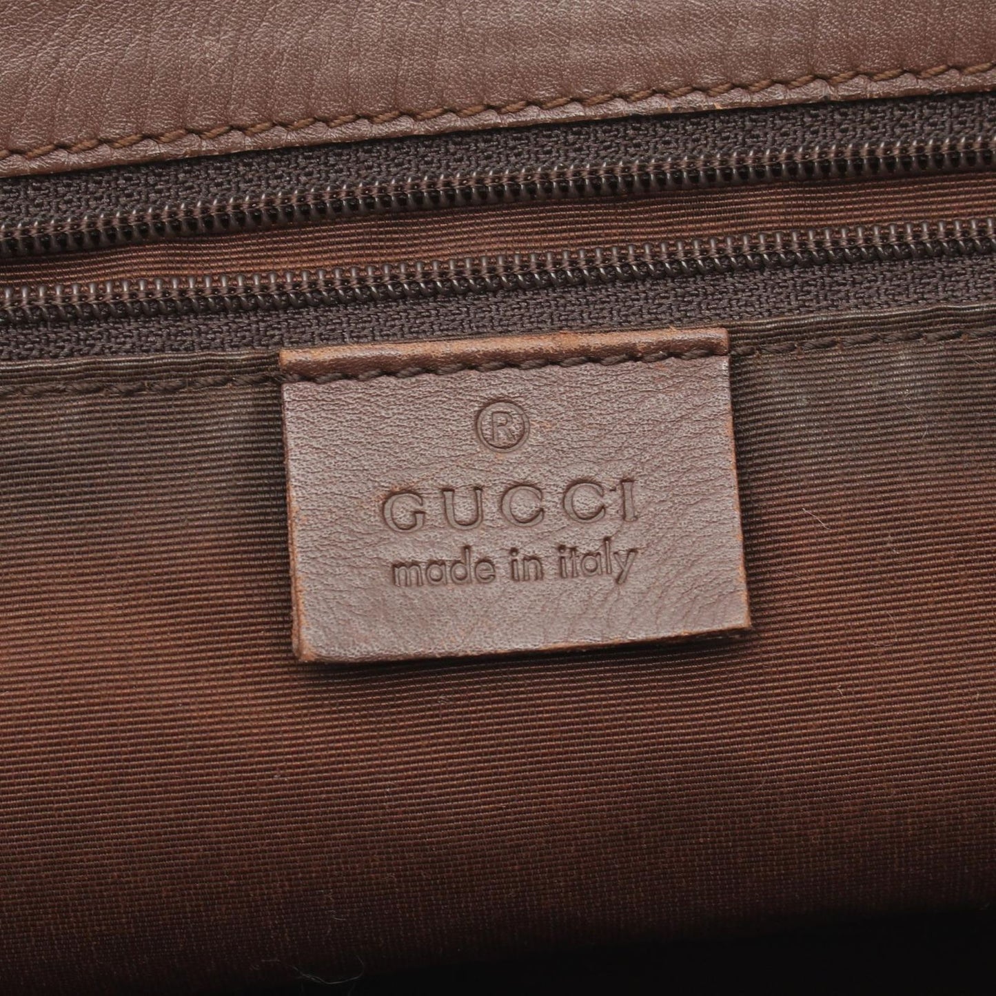 Gucci Tote GG 002 Brown Canvas Leather — view 4