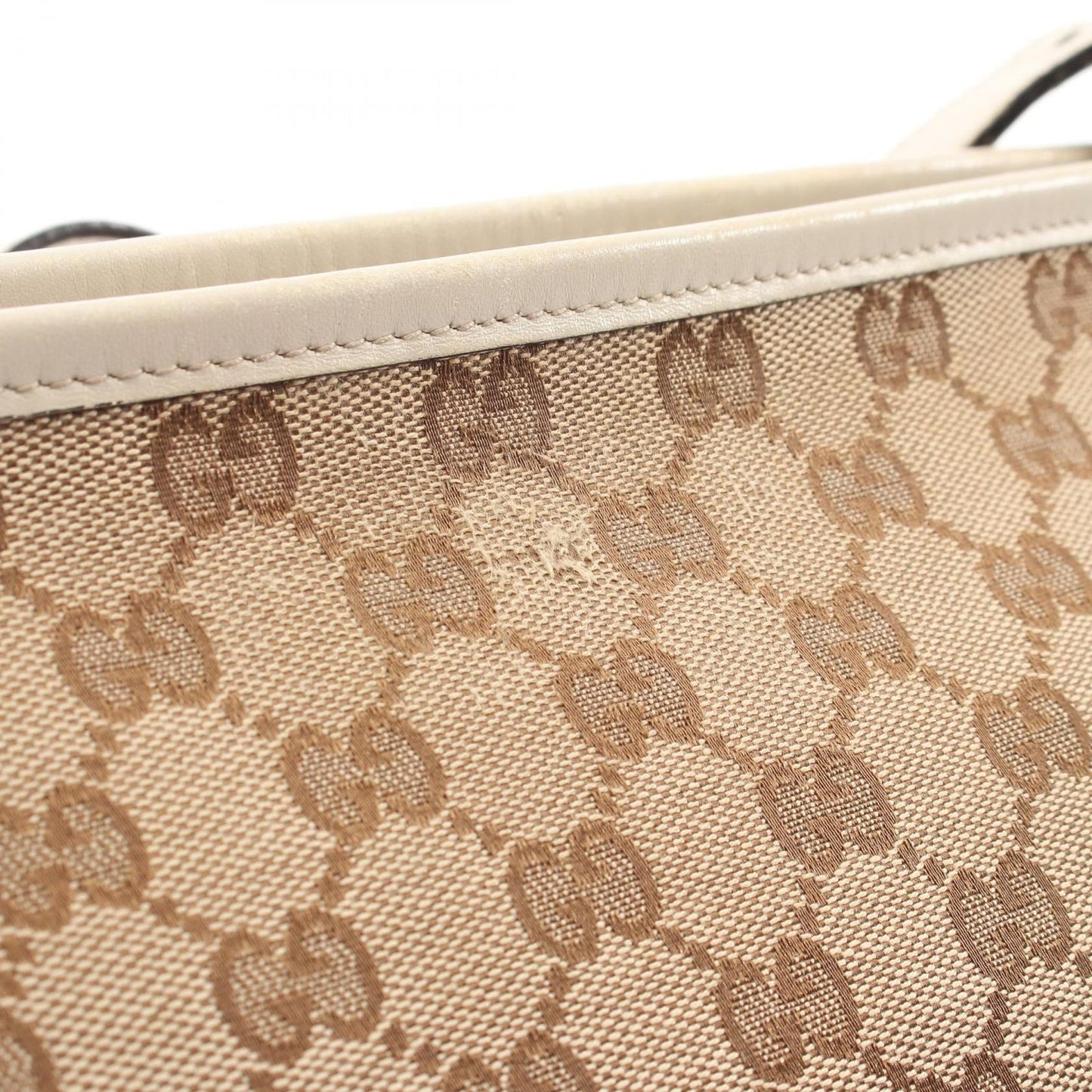 Gucci Shoulder Bag GG Canvas Beige — view 8