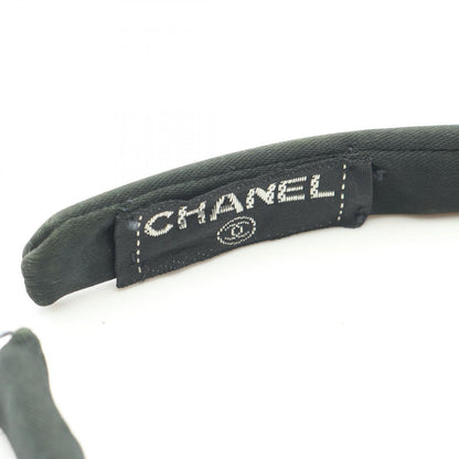 Chanel Headband Ribbon Hair Accessories Black — view 3