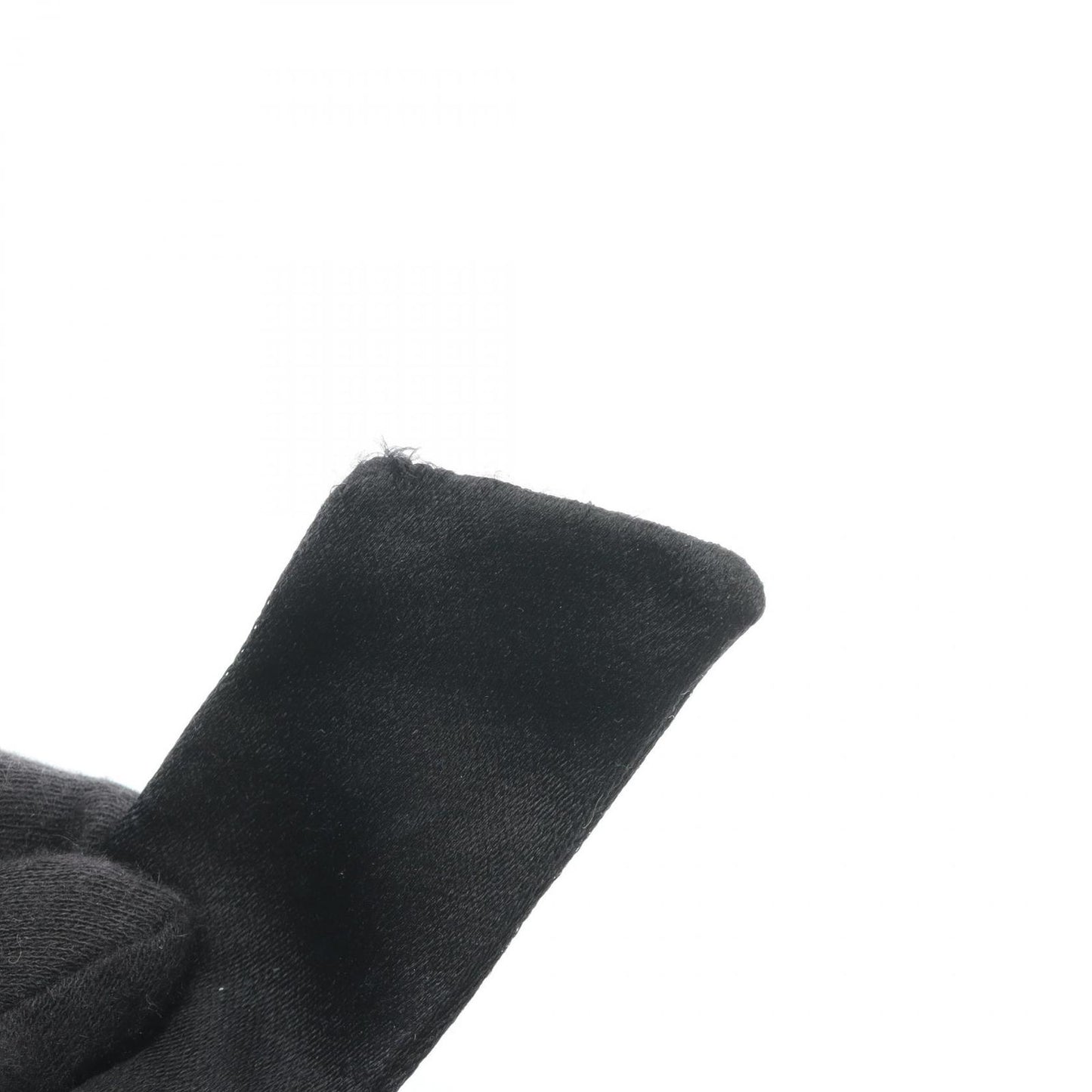 Chanel Headband Ribbon Hair Accessories Black — view 6
