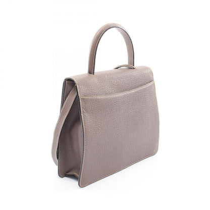 Loewe Handbag Gray Ju Leather Barcelona 2-Way Shoulder — view 2