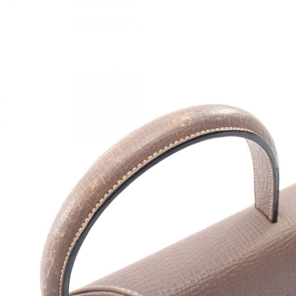 Loewe Handbag Gray Ju Leather Barcelona 2-Way Shoulder — view 6