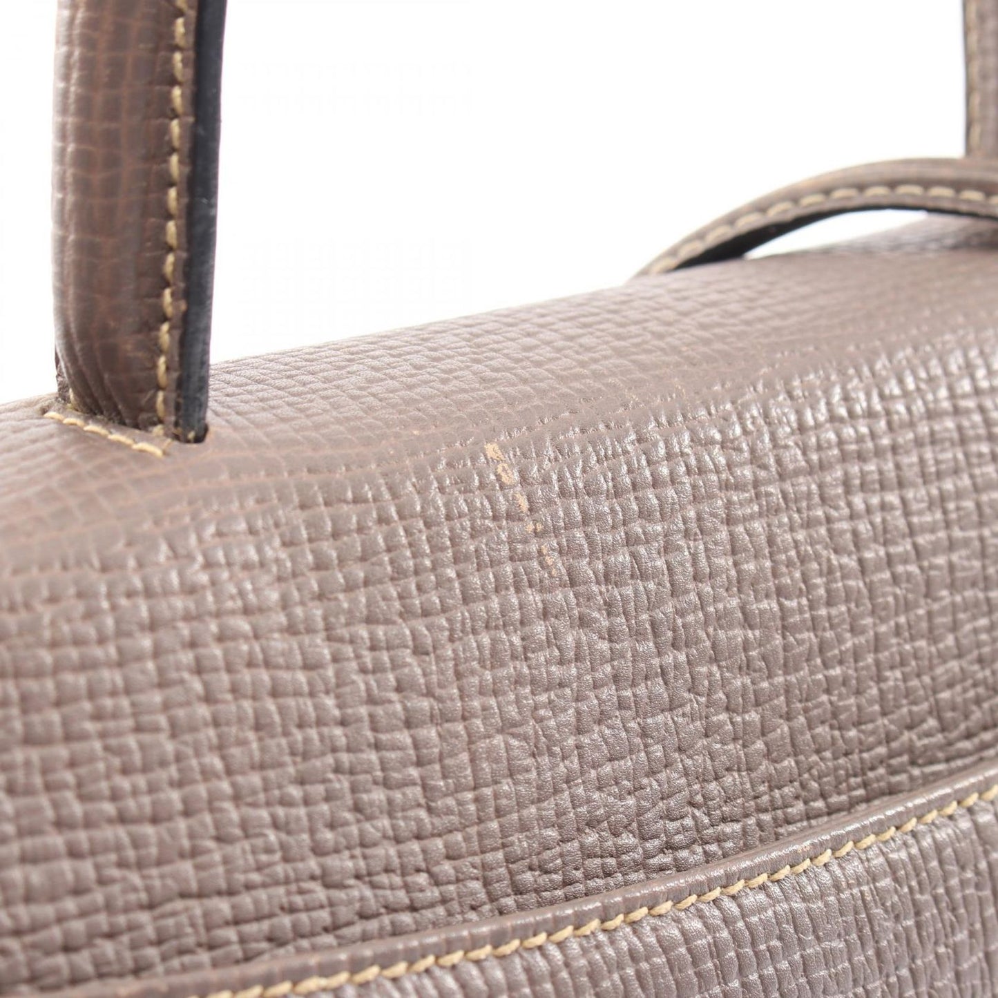 Loewe Handbag Gray Ju Leather Barcelona 2-Way Shoulder — view 8