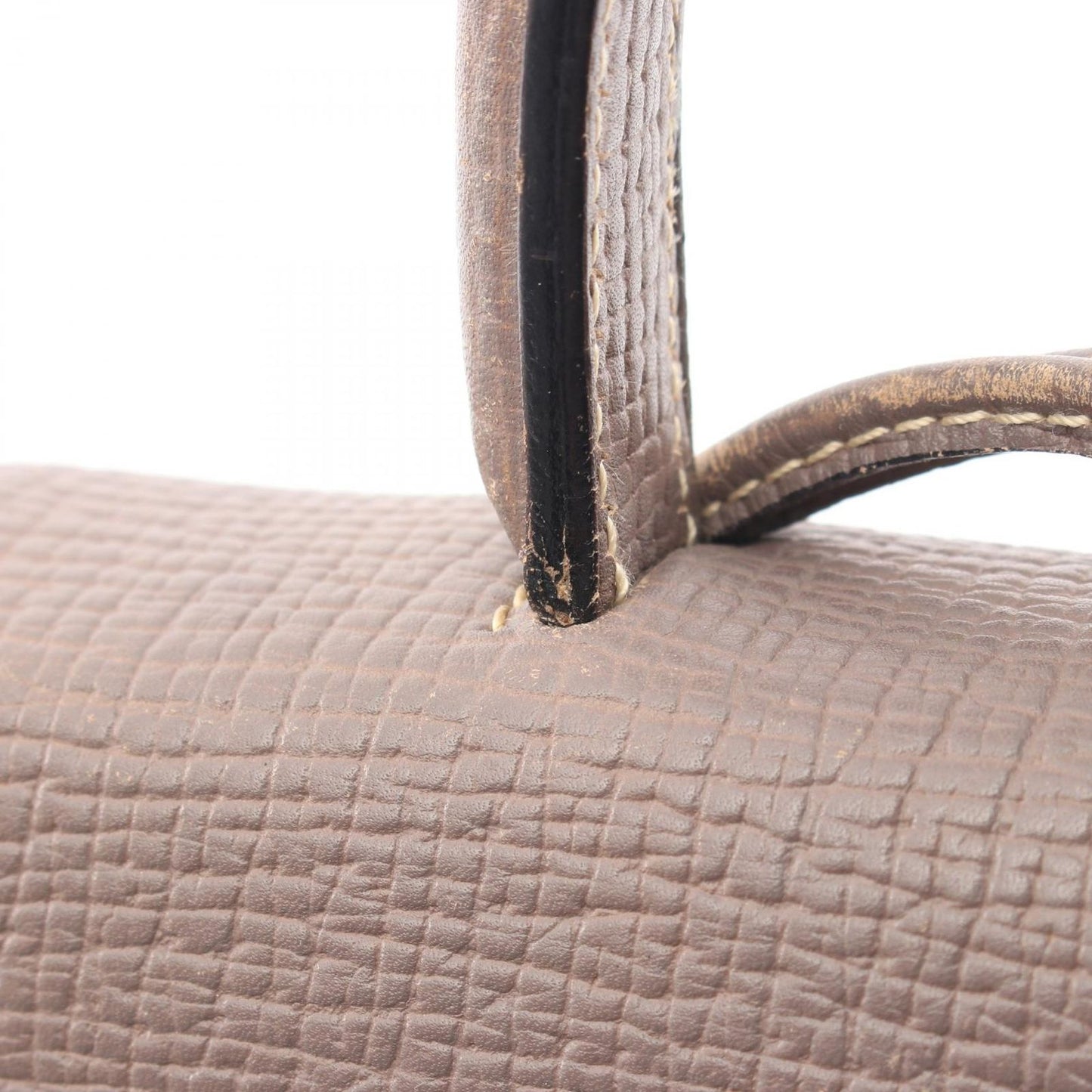 Loewe Handbag Gray Ju Leather Barcelona 2-Way Shoulder — view 7