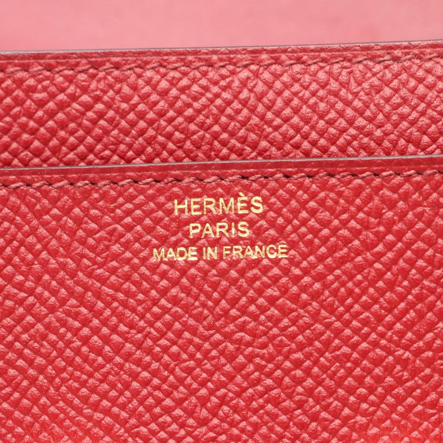 Hermes Bi Foldlong Wallet Constance Long ju Leather — view 4