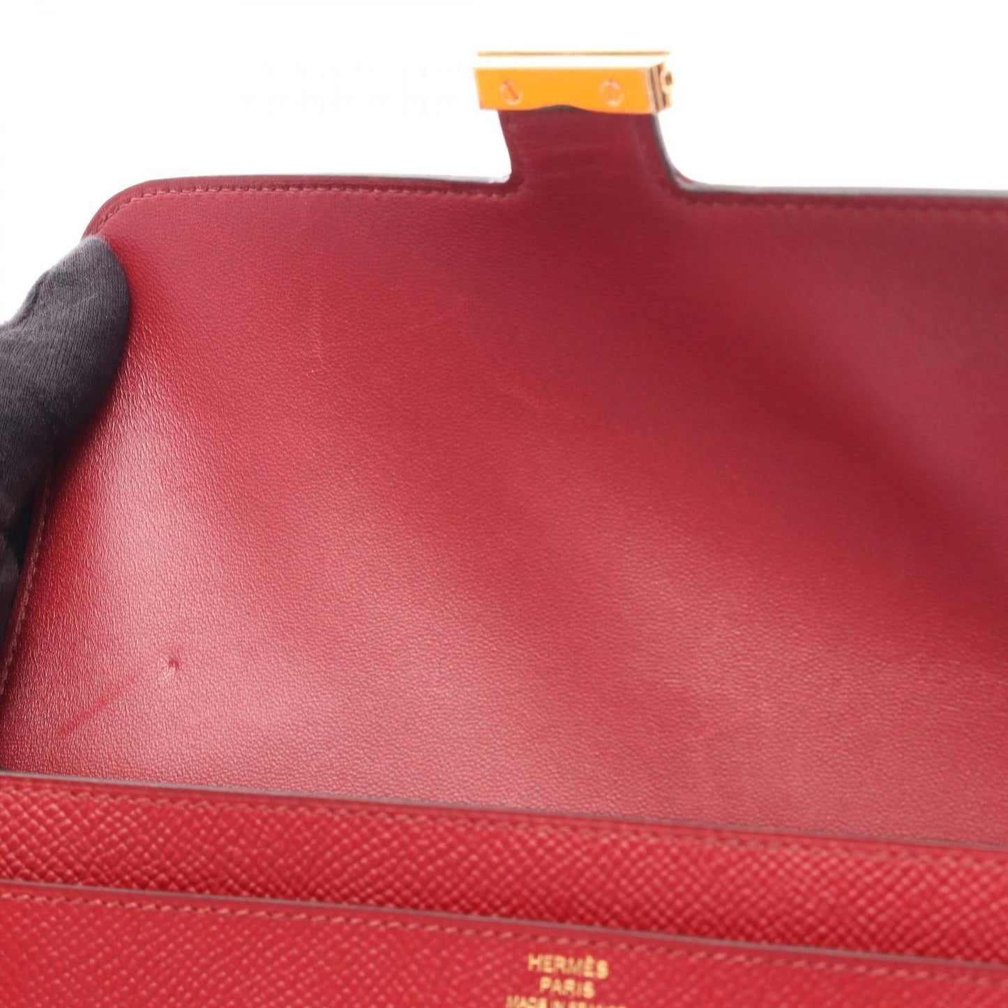 Hermes Bi Foldlong Wallet Constance Long ju Leather — view 6