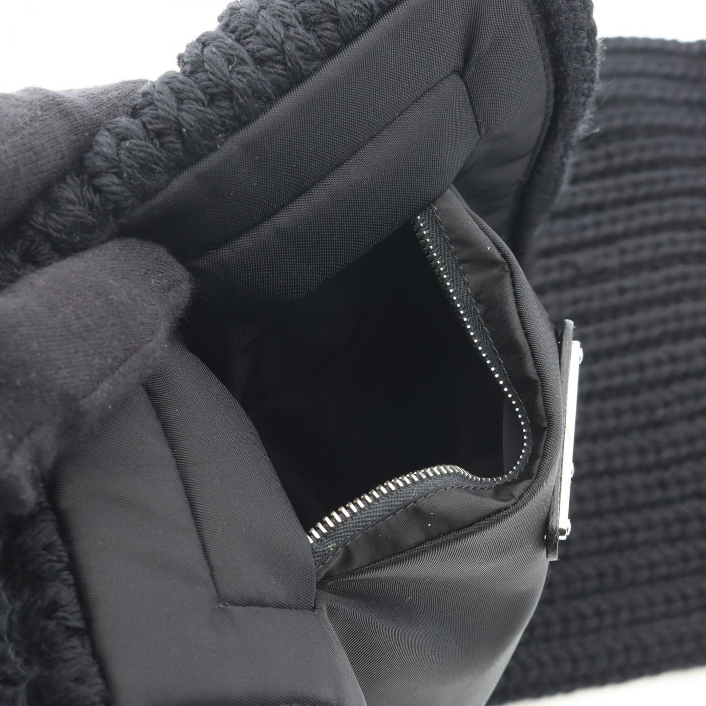 Prada Scarf Re Nyion Triangleplate Nylon — view 4