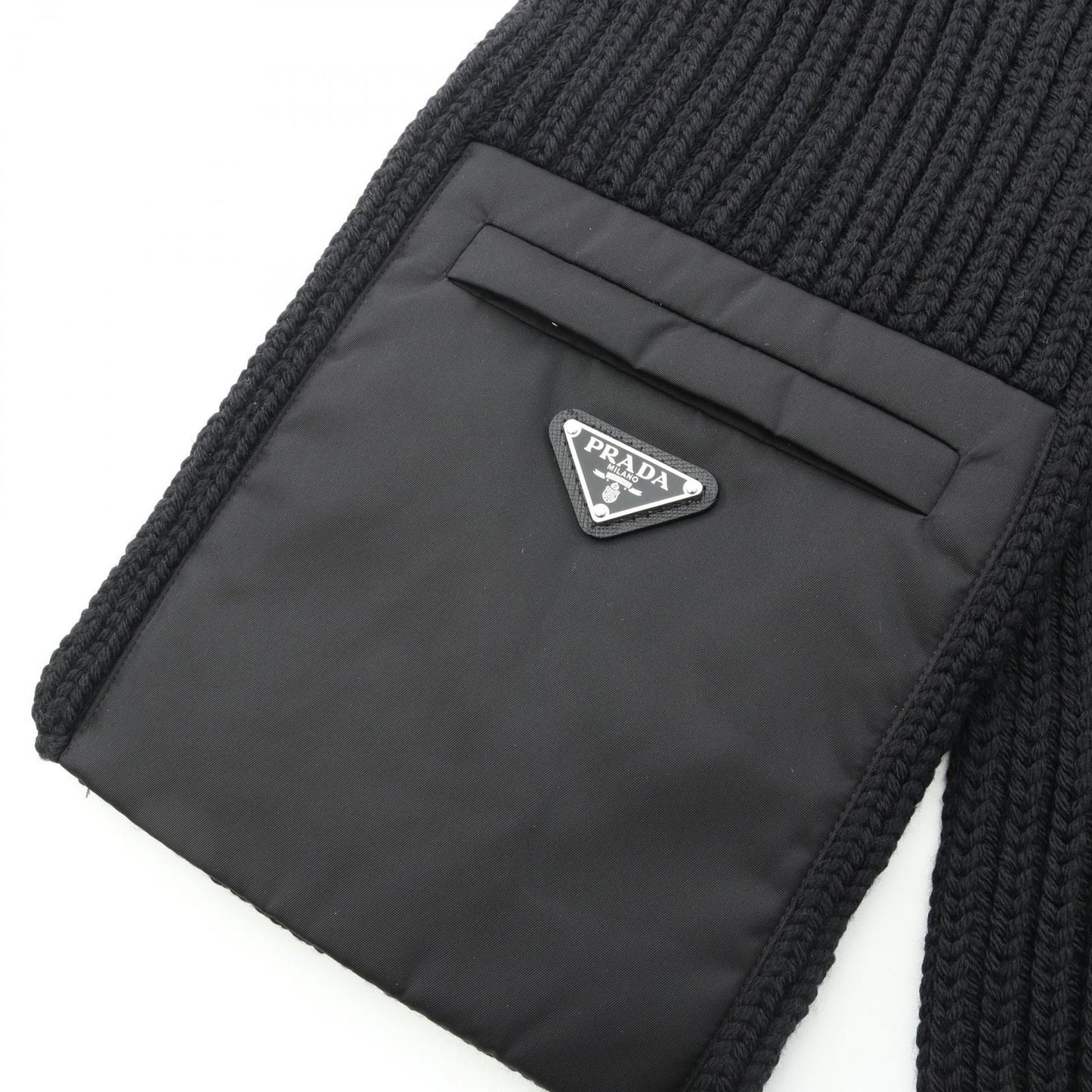 Prada Scarf Re Nyion Triangleplate Nylon — view 5
