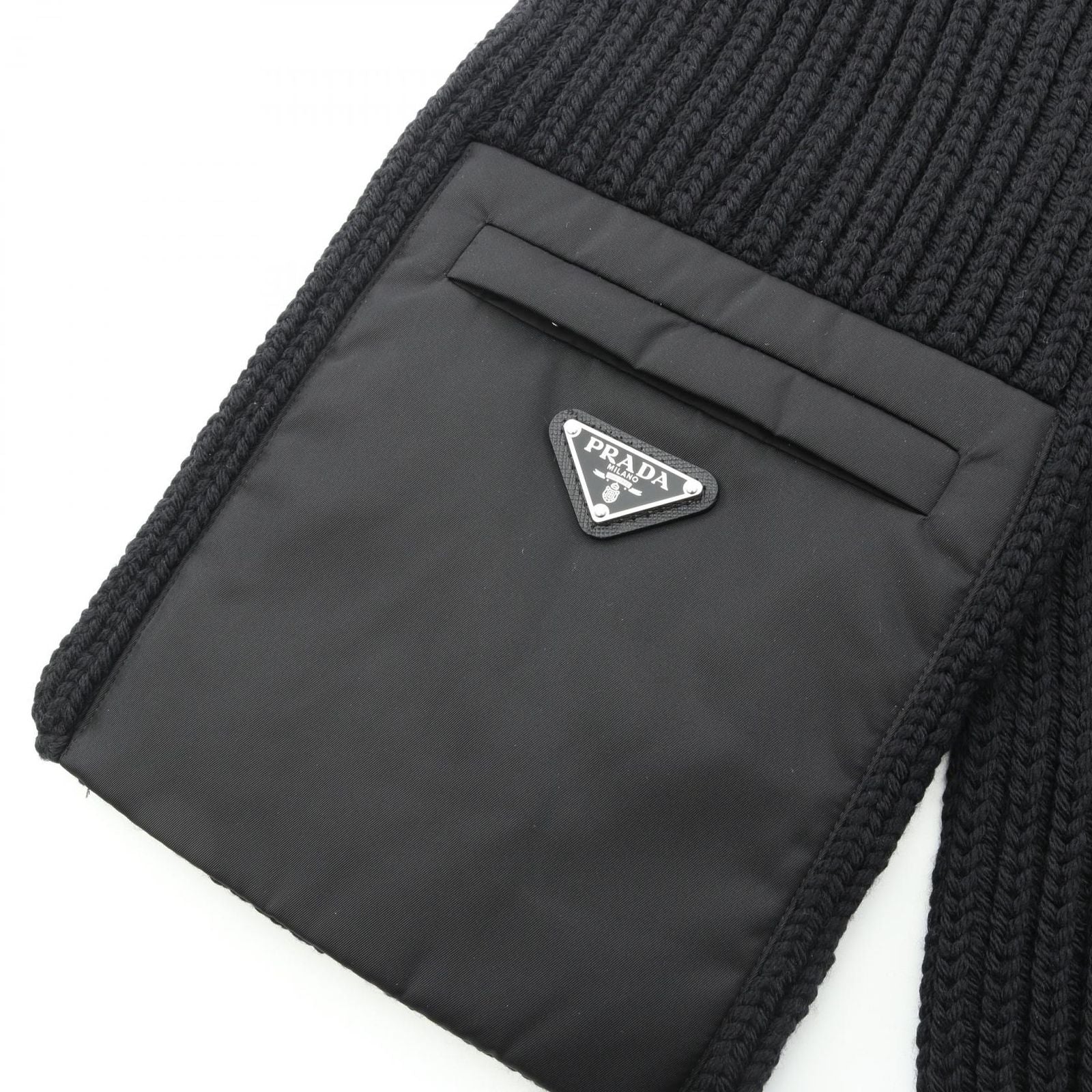 Prada Scarf Re Nyion Triangleplate Nylon — view 5