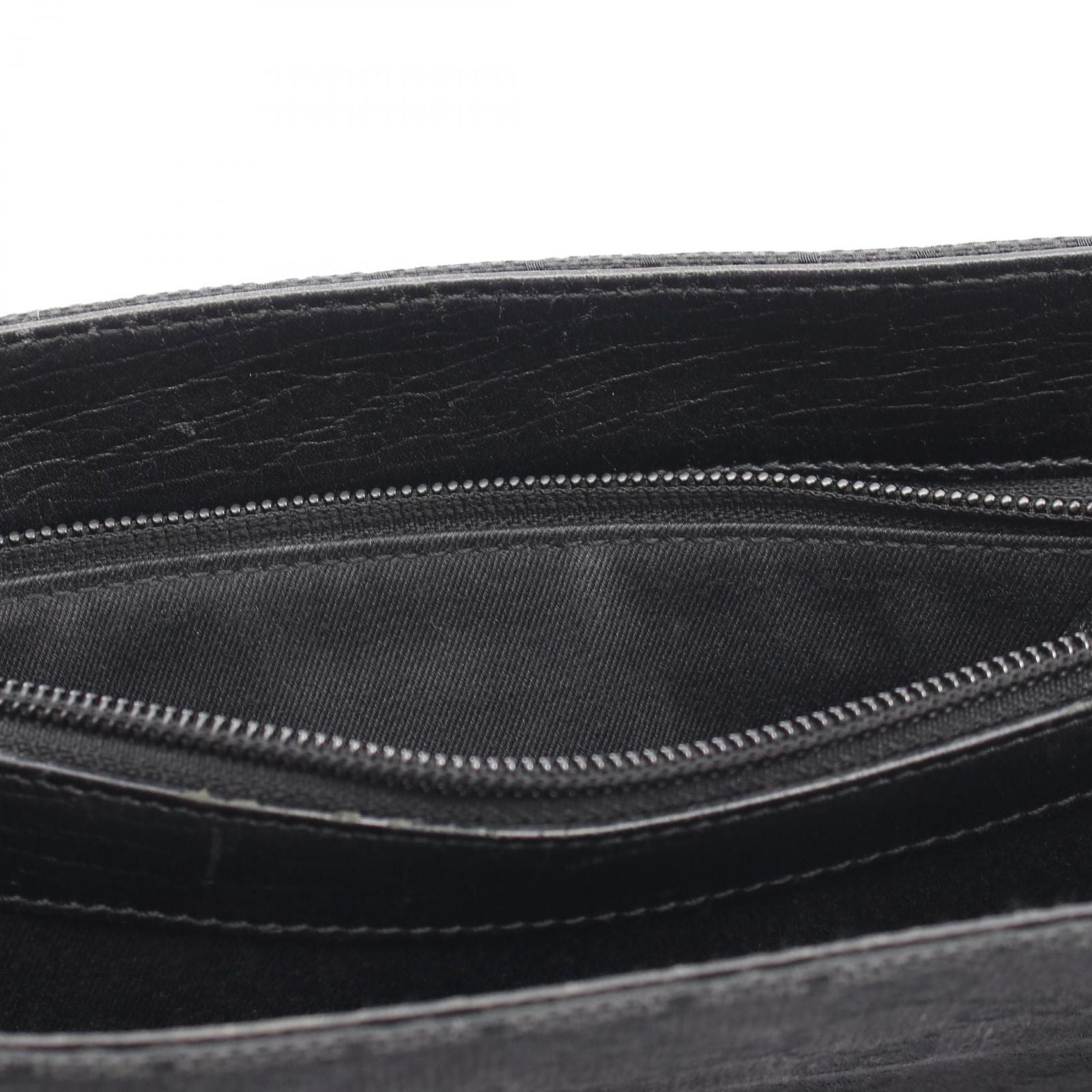 Gucci Tote Bamboo GG Canvas Black — view 9